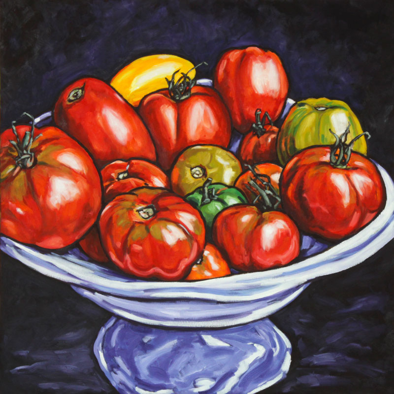 link to gallery of paintings of tomatoes and other fruits and vegetables
